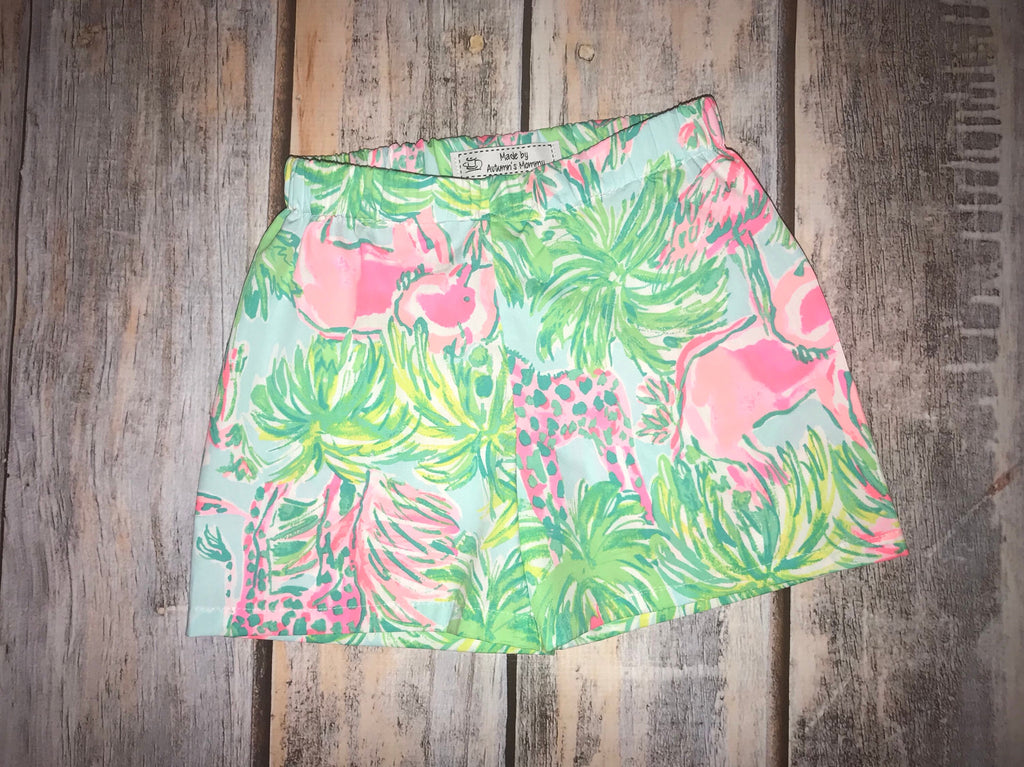 Custom Lilly toddler boys shorts - multiple print options